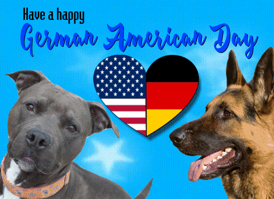 A Happy German American Day Ecard.