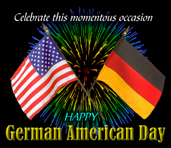 My German American Day Ecard.