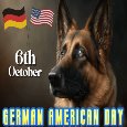 6th Of October Is German American Day.