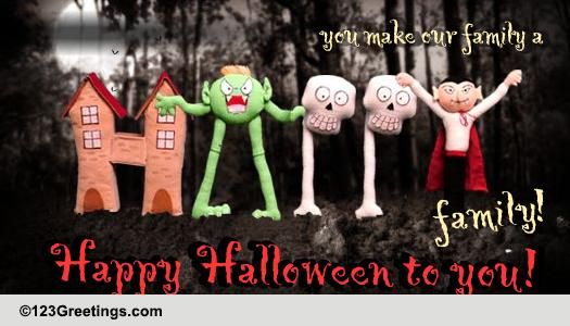 Your Presence On Halloween Is A Bliss!