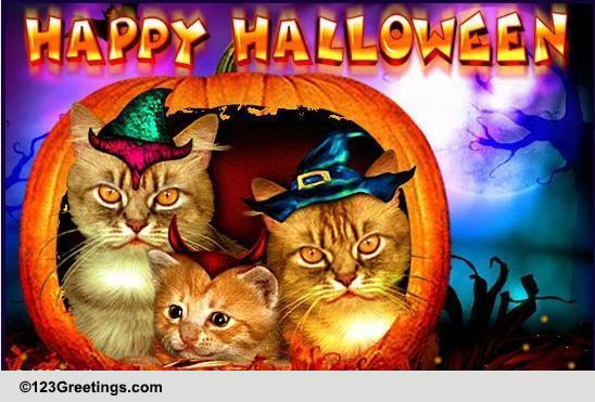 Halloween Wishes For Your Family! Free Family eCards, Greeting Cards ...