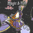 Halloween Fox Sorcerer Makes Magic.