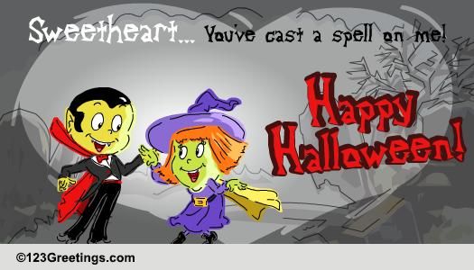 You Cast A Halloween Spell On Me!