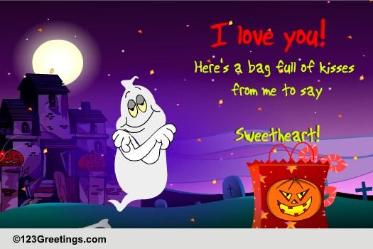 Bag Full Of Kisses On Halloween!