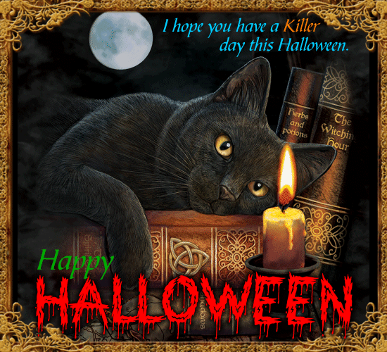 A Killer Day. Free Happy Halloween Messages eCards, Greeting Cards ...