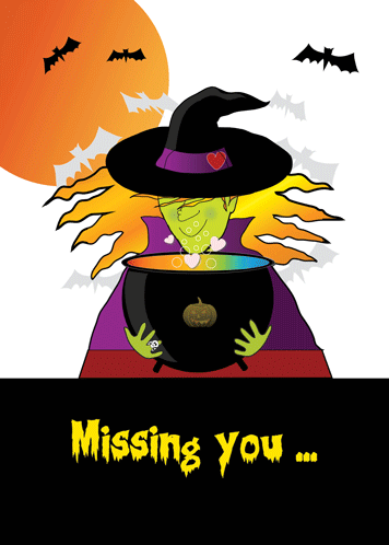 Missing You On Halloween Witches Brew!