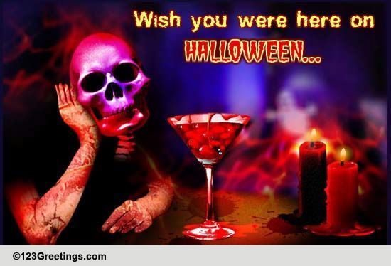 Send Halloween Miss You Wishes!