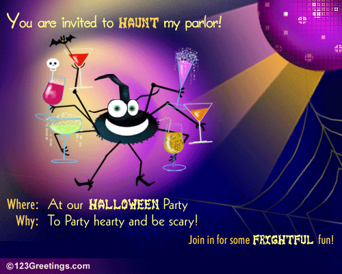 Halloween Invitation!