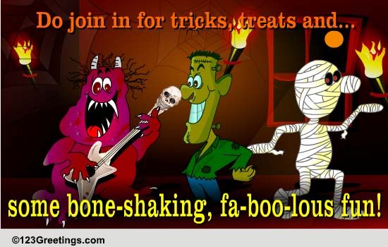 Join In For Halloween Fun!