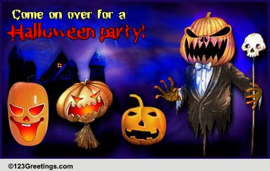 A Halloween Invitation!
