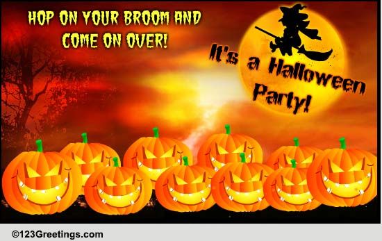 It's A Halloween Party!