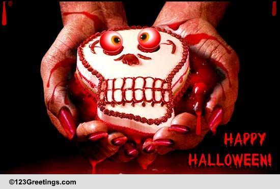 Special Halloween Cake!