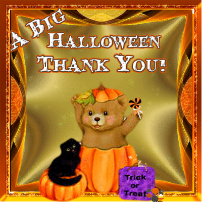 A Big Halloween Thank You!