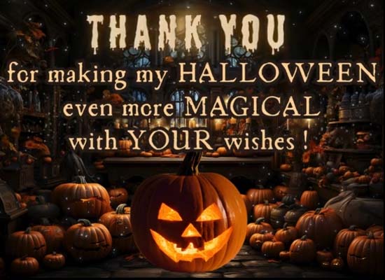 Thank You For Magical Wishes.