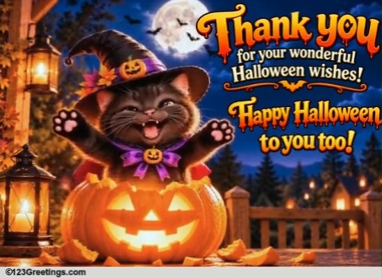 Send Halloween Greetings...