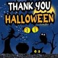 Sppoky Halloween Thank You.