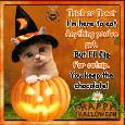 Cute Halloween Cat Poem.