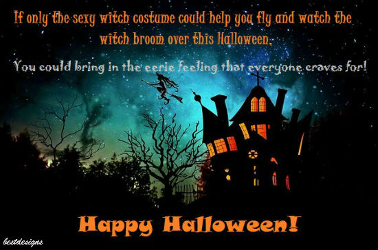 A Witchy Wish For Happy Halloween.
