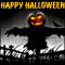 Scarecrow Halloween Message.