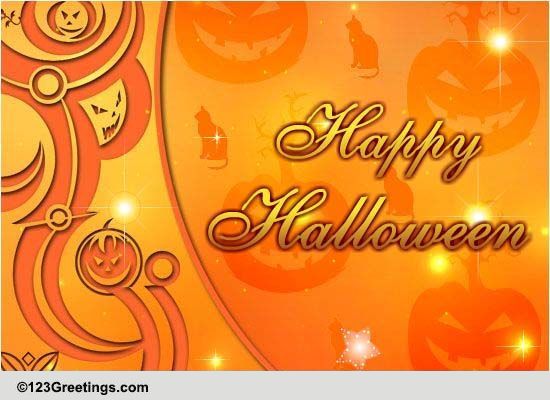 Classic Halloween Message!