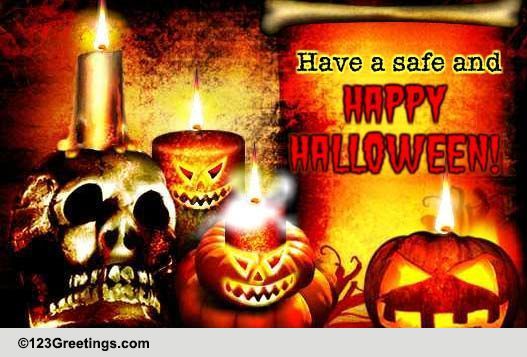 As The Halloween Candles Glow...