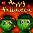 Monstrous Halloween Kiss.