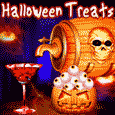 Barrel Of Halloween Treats!