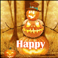 Not So Scary Pumpkin Snowman!