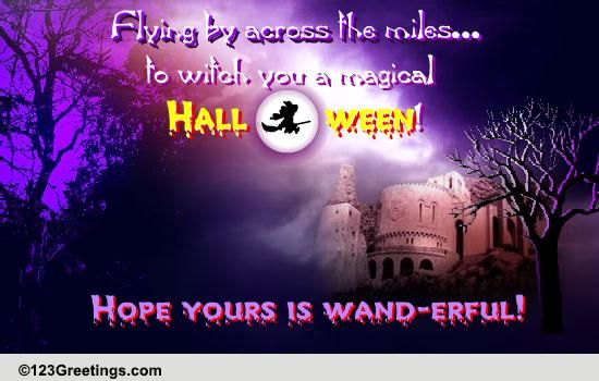 Enchanting Halloween Joy From Afar!