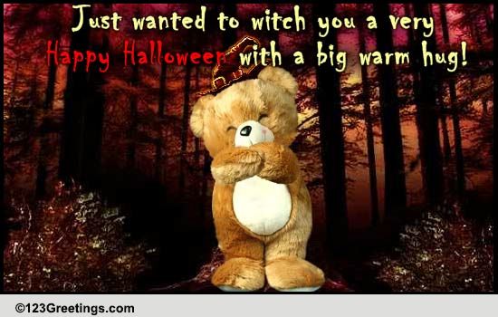 Find The Halloween Bear Witch!