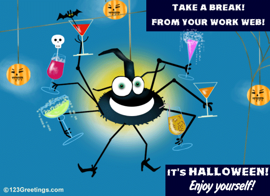 Take A Halloween Break!