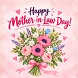 A Floral Ecard For Mother In Law Day