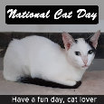 National Cat Day, Cat Lover...