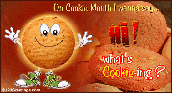 Send Cookie Month Wishes.