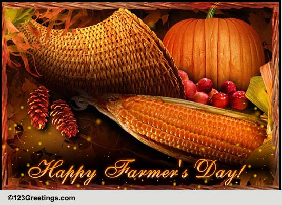Have Fun On Farmer's Day!