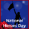 National Heroes Day [ Oct 21, 2016 ]