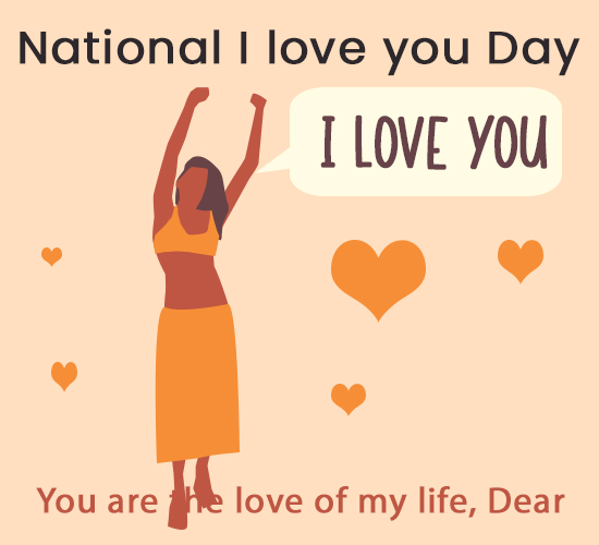 National I Love You Day, Lover.