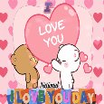 Love You Day Message For You.