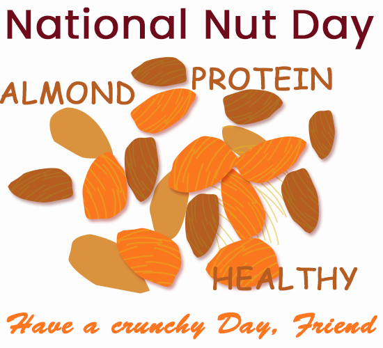 National Nut Day, Almonds.