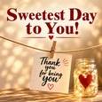 Sweetest Day Note For...