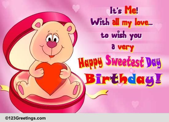 Sweetest Day Specials Cards, Free Sweetest Day Specials Wishes | 123 ...