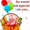 For The Sweetest One In Your Family.