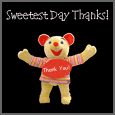 A Sweetest Day Thank You Card!
