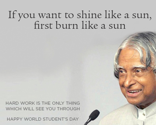 On Hard Work. Free World Students' Day eCards, Greeting Cards | 123 ...