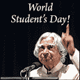 Wish You A Happy World Student's Day.