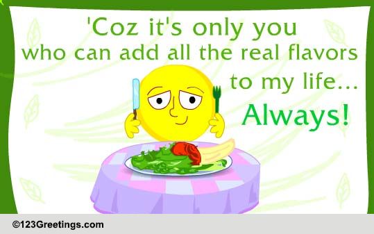 Vegetarian Day Wishes For Dear One..