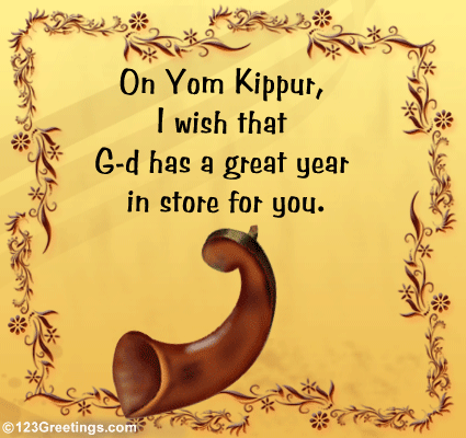 Sealed On Yom Kippur...