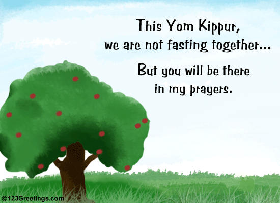 In My Prayers On Yom Kippur...