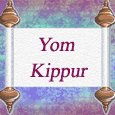 Prayer And Blessings On Yom Kippur.