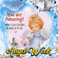 My Cute Angel Week Card For You.